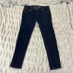 Celebrity Pink Jeans Women 5 Skinny Dark Wash Stretch Mid Rise Denim Everyday